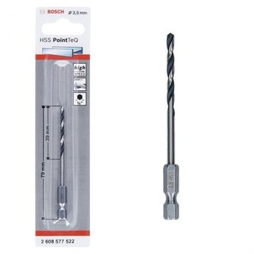 Bosch HSSPointTeQ HEX Metal 2.5 mm Matkap Ucu