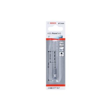 Bosch HSSPointTeQ HEX Metal 2 mm Matkap Ucu