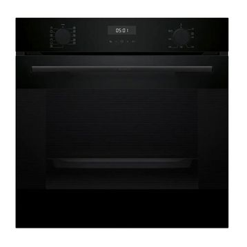Bosch HUA717BA0T 76 lt Siyah Buhar Destekli Ankastre Fırın