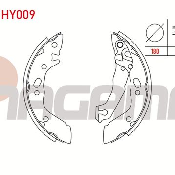 Bosch Hyundai Accent Blue 1.6 2010-2018 Arka Fren Balatası
