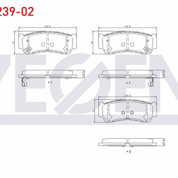 Bosch Hyundai Santa Fe 2.0 CRDi 2013-2015 Ön Fren Balatası