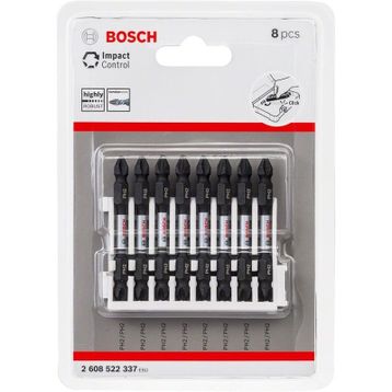 Bosch Impact Control Çift Taraflı PH2 8'li Vidalama Ucu Seti