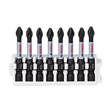 Bosch Impact Control Serisi 8'li 50 mm Vidalama Ucu