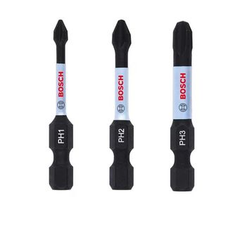 Bosch Impact Control Serisi PHx50 mm 3'lü Vidalama Ucu