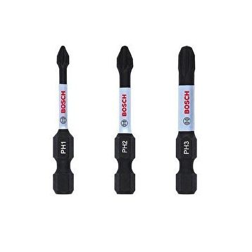 Bosch Impact Control Serisi PHx50 mm 3'lü Vidalama Ucu