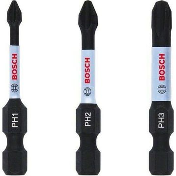 Bosch Impact Control Serisi PHx50 mm 3'lü Vidalama Ucu