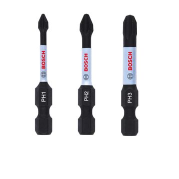 Bosch Impact Control Serisi PHx50 mm 3'lü Vidalama Ucu