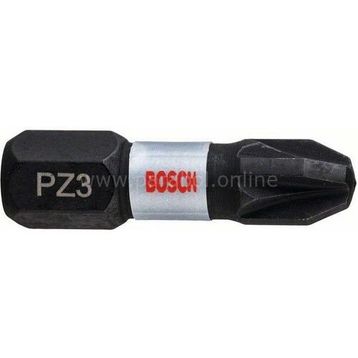 Bosch Impact Control Serisi PZ3x25 mm 2'li Vidalama Ucu
