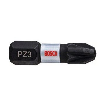 Bosch Impact Control Serisi PZ3x25 mm 2'li Vidalama Ucu