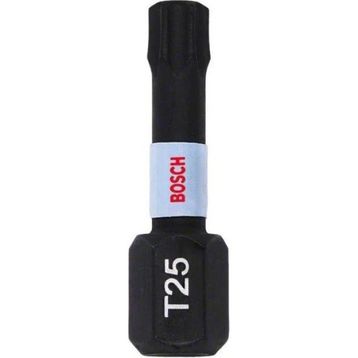 Bosch Impact Control Serisi T25x25 mm 2'li Vidalama Ucu
