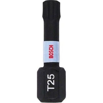 Bosch Impact Control Serisi T25x25 mm 2'li Vidalama Ucu