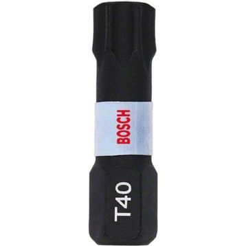 Bosch Impact Control Serisi T40x25 mm 2'li Vidalama Ucu