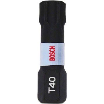 Bosch Impact Control Serisi T40x25 mm 2'li Vidalama Ucu