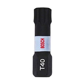 Bosch Impact Control Serisi T40x25 mm 2'li Vidalama Ucu