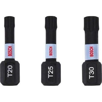 Bosch Impact Control Serisi Tx25 mm 3'lü Vidalama Ucu