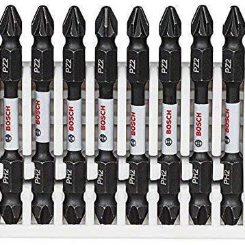 Bosch Impact Ctrl ÇiftTaraf 8'li PH2-PZ2,65 mm Matkap Ucu