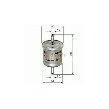 Bosch Jaguar S-Type 2.5 24V 2001-2005 Benzin Filtresi
