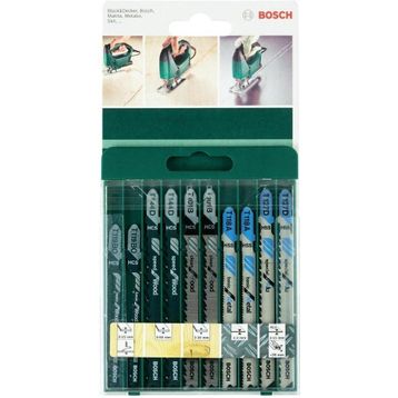 Bosch Karışık 10 Parça Dekupaj Testere Bıçağı