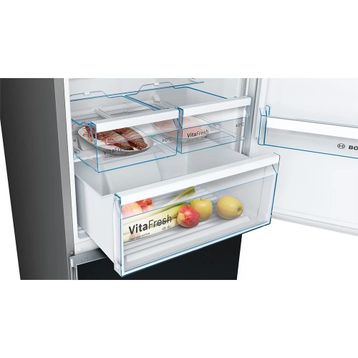 Bosch KGN56VXF0N Siyah Buzdolabı