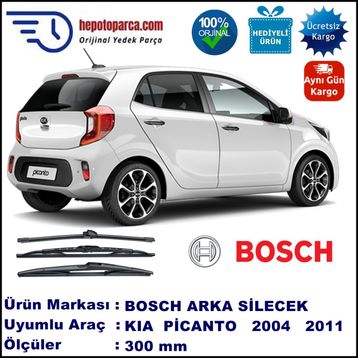 Bosch Kia Picanto Arka Silecek
