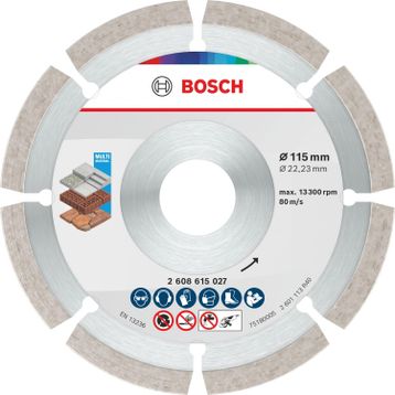 Bosch Küçük Avuç Taşlama Makneleri için Eco for Universal Segmanlı Elmas Kesme Diski