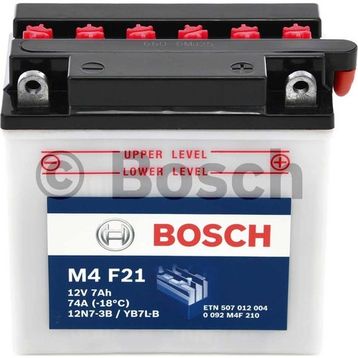 Bosch M4F21 7 Amper Motosiklet Aküsü