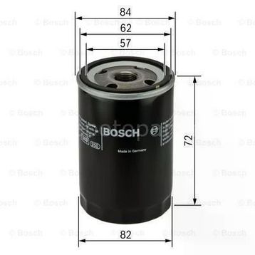 Bosch Mitsubishi OutLander 2.4i 4x4 2003-2007 Yağ Filtresi