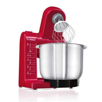 Bosch MUM44R1 500 W 4 Kademeli 2.75 lt Hazneli Mutfak Robotu Kırmızı