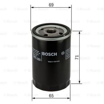Bosch Nissan Micra 1.2 DIG-S 2011-2015 Yağ Filtresi