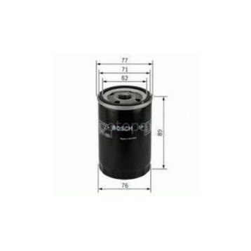 Bosch Nissan Micra 1.4i 2005-2010 Yağ Filtresi