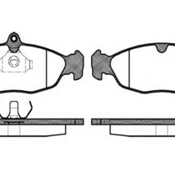 Bosch Opel Astra F 2.0 1991-1998 Ön Fren Balatası