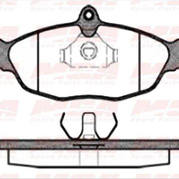 Bosch Opel Astra F 2.0 1991-1998 Ön Fren Balatası