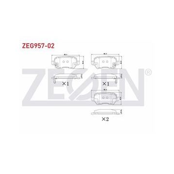 Bosch Opel Astra H 1.4 2004-2010 Arka Balata