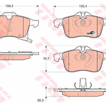 Bosch Opel Astra H 1.6 2004-2013 Ön Fren Balatası