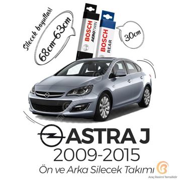 Bosch Opel Astra J 2009-2015 H311 Arka Silecek
