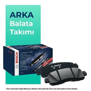 Bosch Opel Insignia 2009-2017 Arka Fren Balata Takımı