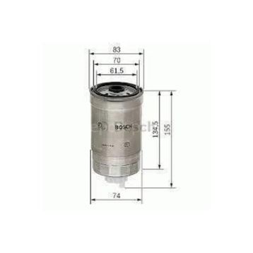 Bosch Opel Kadett 1.8 i 1985-1985 Benzin Filtresi