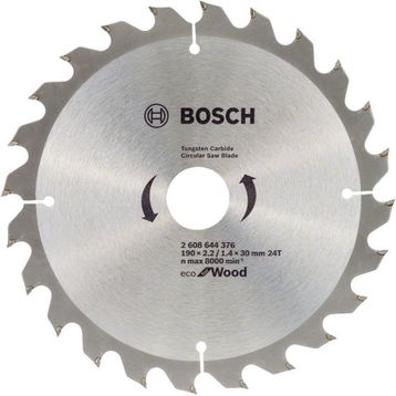 Bosch Optiline Eco 190x30 mm 24 Diş Testere Bıçağı