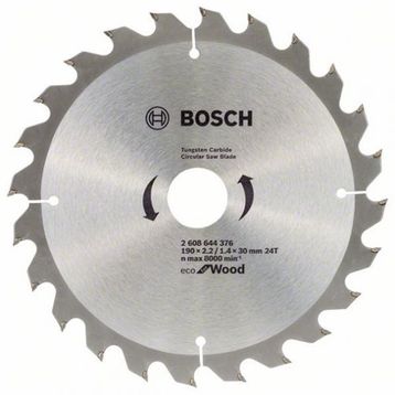 Bosch Optiline Eco 190x30 mm 24 Diş Testere Bıçağı