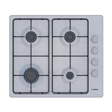 Bosch PBP6C5K80O Paslanmaz Çelik Gazlı Ocak