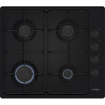 Bosch PBP6C6K80O Siyah 60 cm Gazlı Ocak