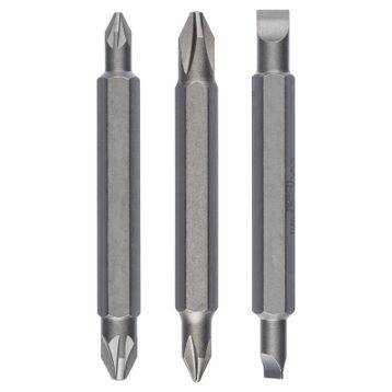 Bosch PH1/PZ1/S0x60 mm 3'lü Çift Taraflı Vidalama Ucu