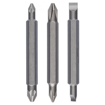 Bosch PH1/PZ1/S0x60 mm 3'lü Çift Taraflı Vidalama Ucu
