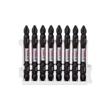 Bosch PH2x65 mm 8'li Impact Control Serisi Çift Taraflı Vidalama Ucu