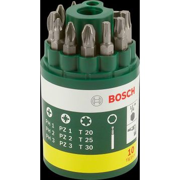 Bosch ph+pz+t 10 Parça Vidalama Ucu Seti
