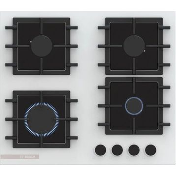 Bosch PNN6B2P40O Serie 4 Gazlı 60 cm Sert Cam Beyaz Doğalgaz Ocak
