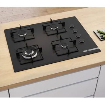 Bosch POH7C6P30O 67 cm Siyah Cam Ankastre Ocak