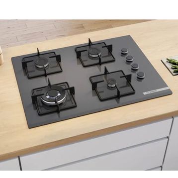 Bosch POH7C9P30O 67 cm Antrasit Gri Cam Ankastre Ocak