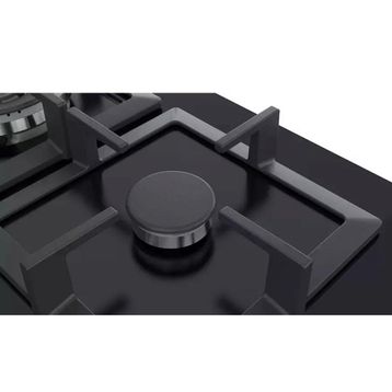 Bosch PPH6A6B20 60 cm Sert cam Siyah Seri 6 Gazlı Ocak