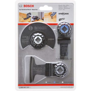 Bosch Professional 3 Adet Starlock Daldırmalı Kesim Segment Testere Bıçağı Seti